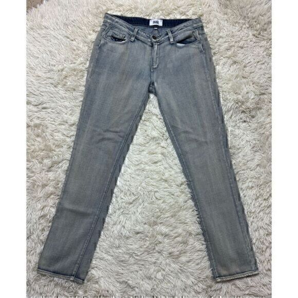 PAIGE Denim - Women’s Paige Stretch Jimmy Jimmy Skinny Acid Wash Jeans Size 27